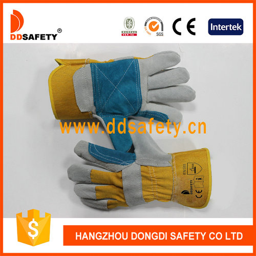 Double leather glove Double leather glove